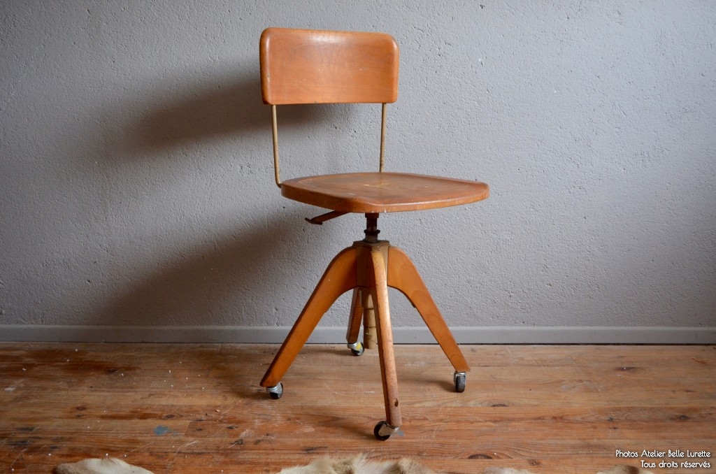 Chaise d'atelier Mingus - L'atelier Belle Lurette, Rénovation de meubles  vintage