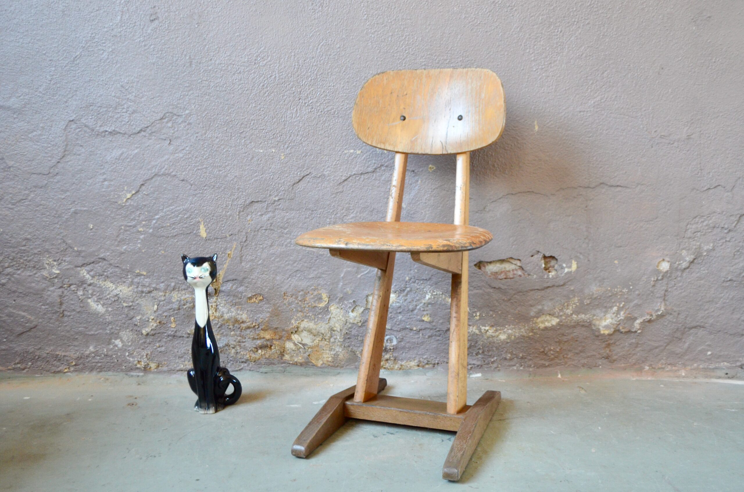 Chaise de bureau pivotante Stoll - L'atelier Belle Lurette, Rénovation de  meubles vintage