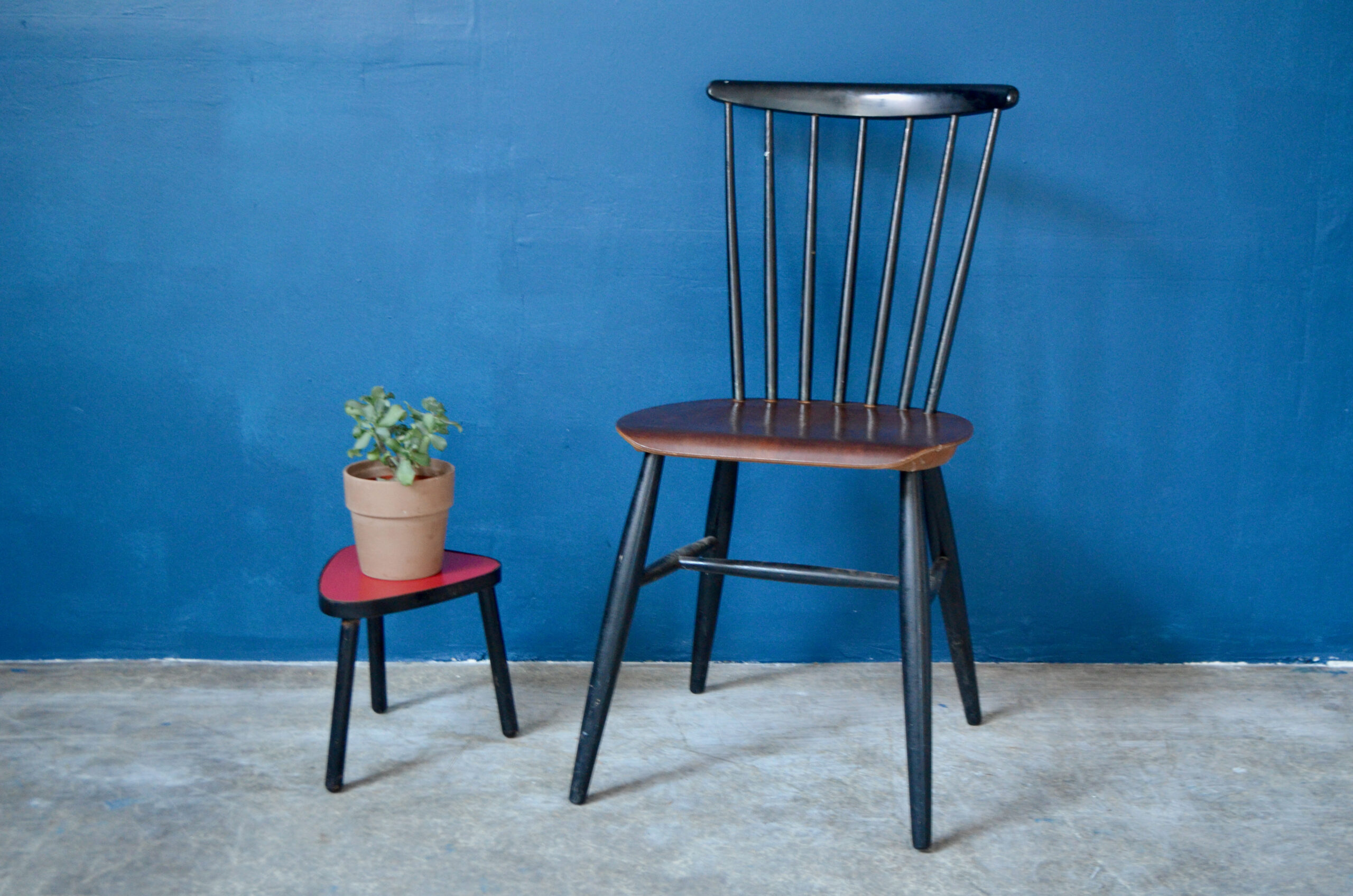 Petite chaise Baumann - L'atelier Belle Lurette, Rénovation de meubles  vintage