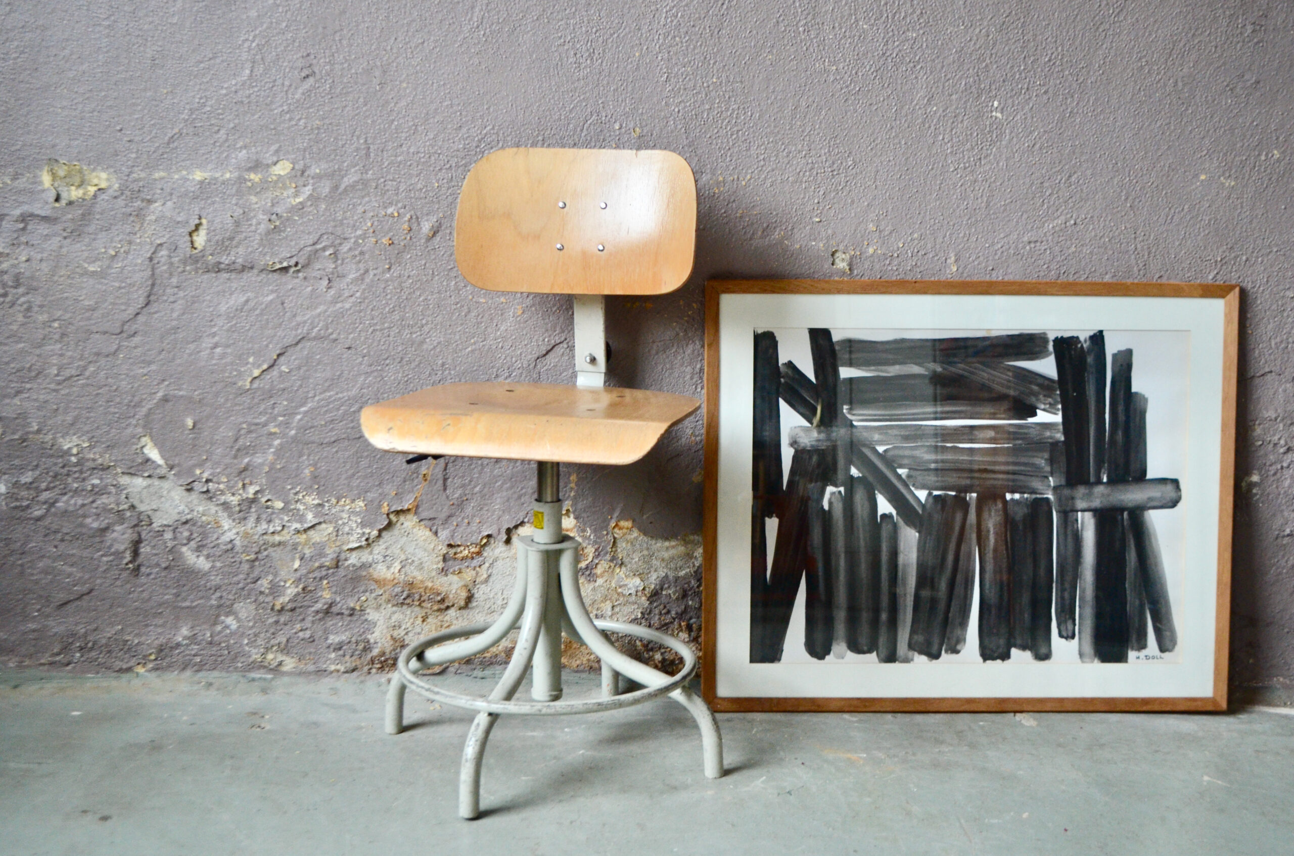 Chaise d'atelier Laurène - L'atelier Belle Lurette, Rénovation de meubles  vintage